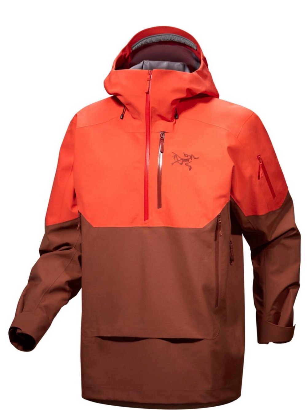 Arc'teryx Sabre anorak Men's Two-Tone Orange red/Waterproof Jacket M fits L